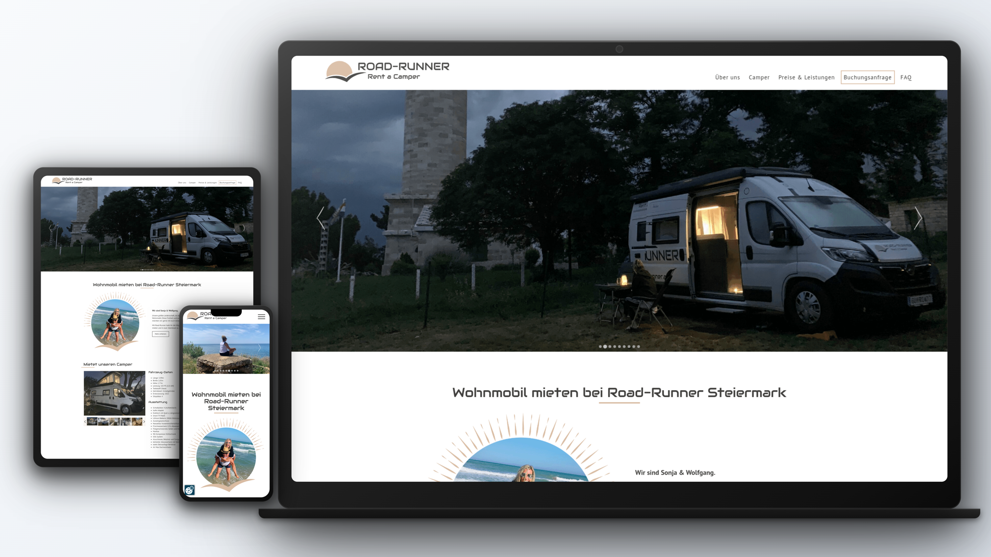 Startseite von Road-Runner Rent a Camper