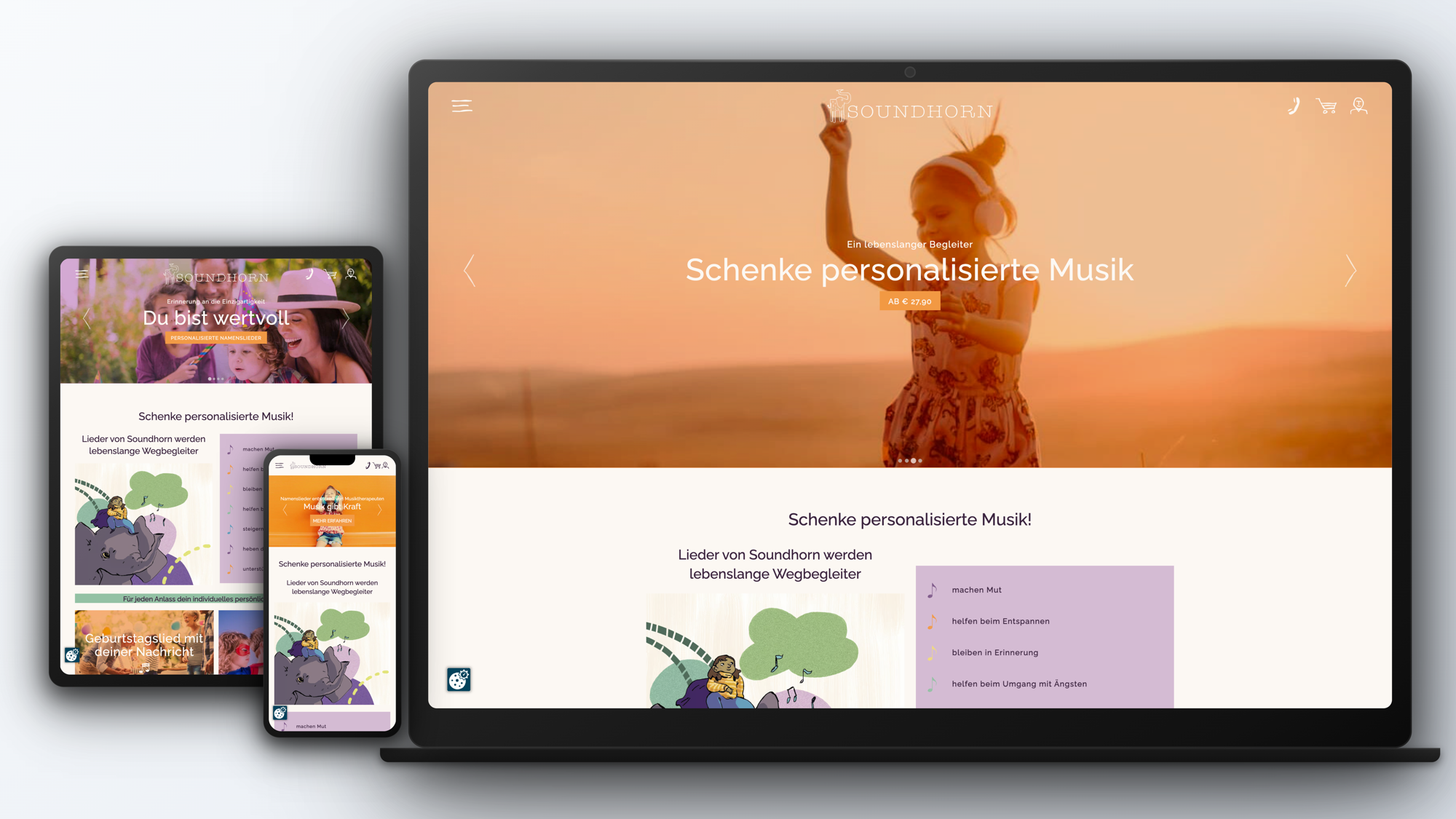 Produktkonfigurator von SoundHorn